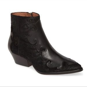 Louise et Cie Zenobie Black Western Booties